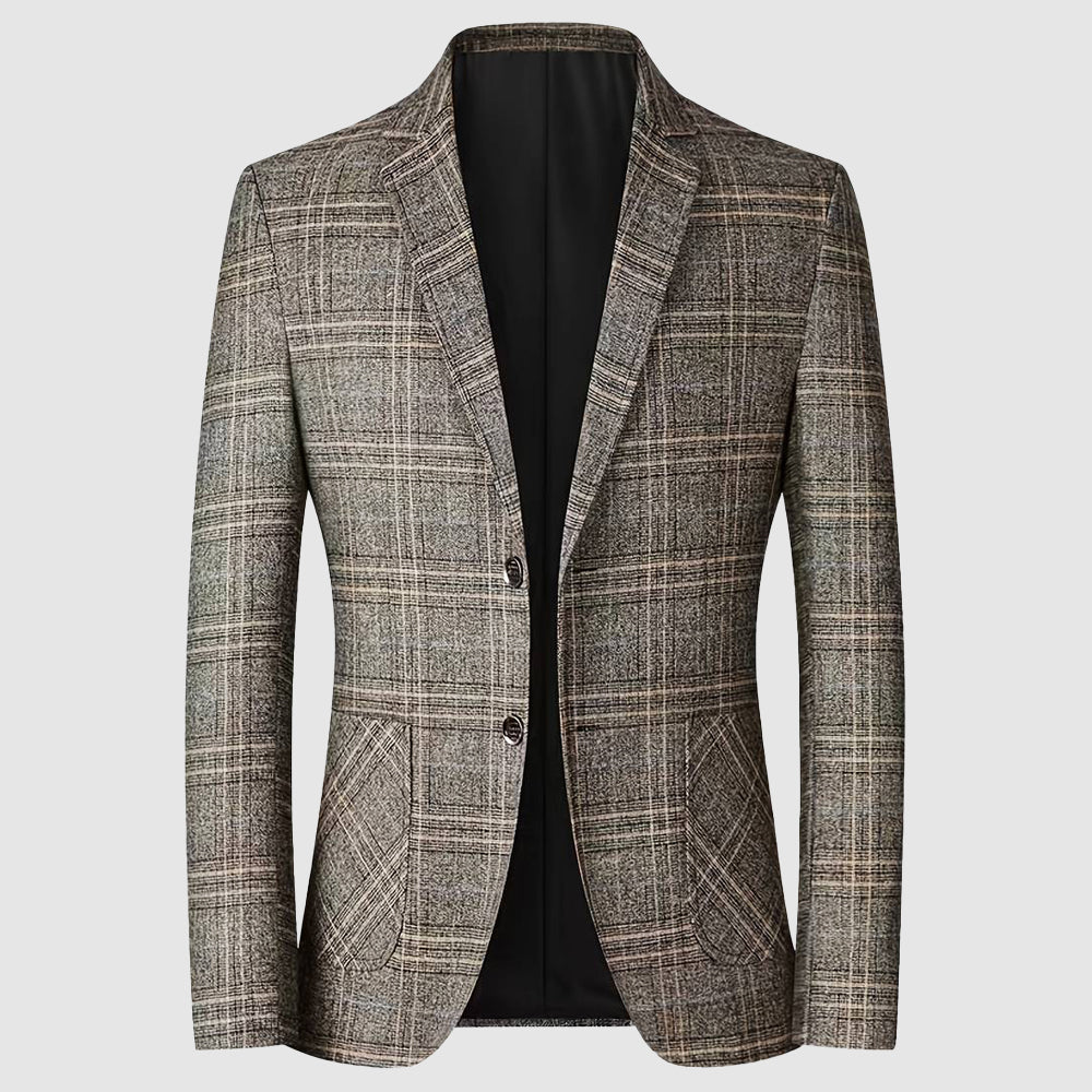 Aberdeen Plaid Blazer