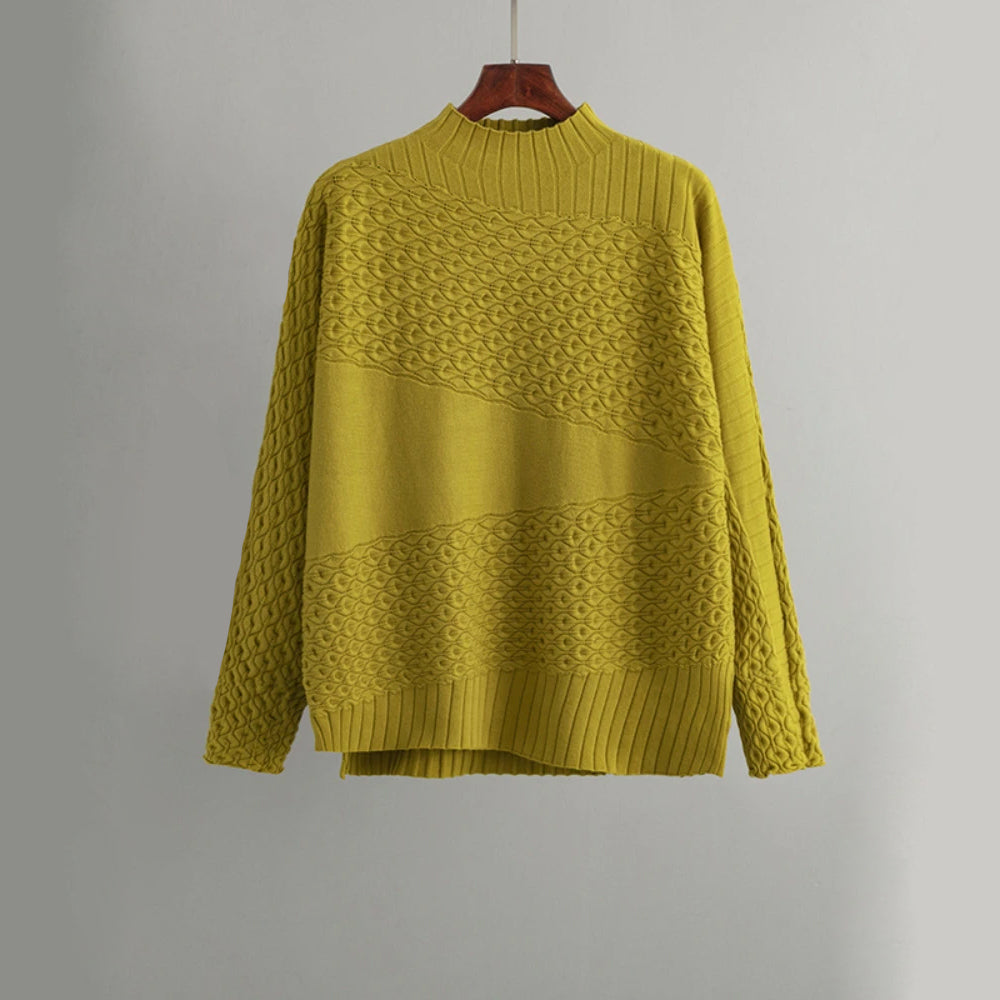 soft textured sweater for women 