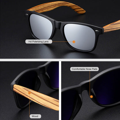 Adventure Zebrano Sunglasses