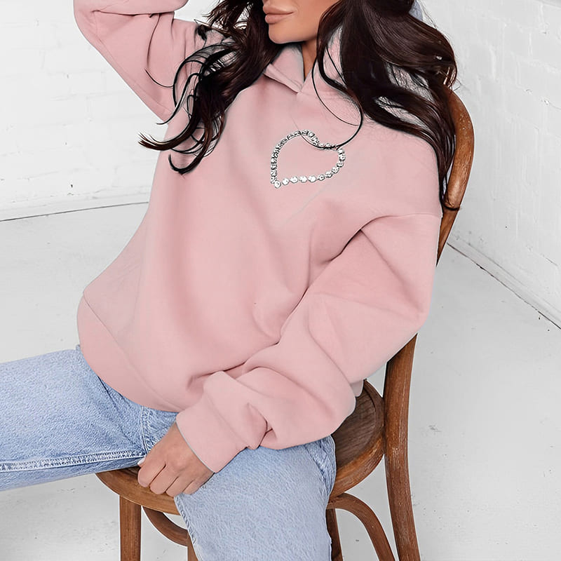 Amelie Fleur Amor Leisure Hoodie