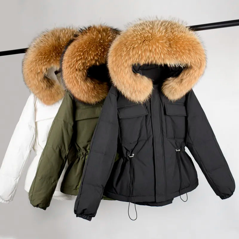 3 shades amelie fleur luxe frosty down jacket