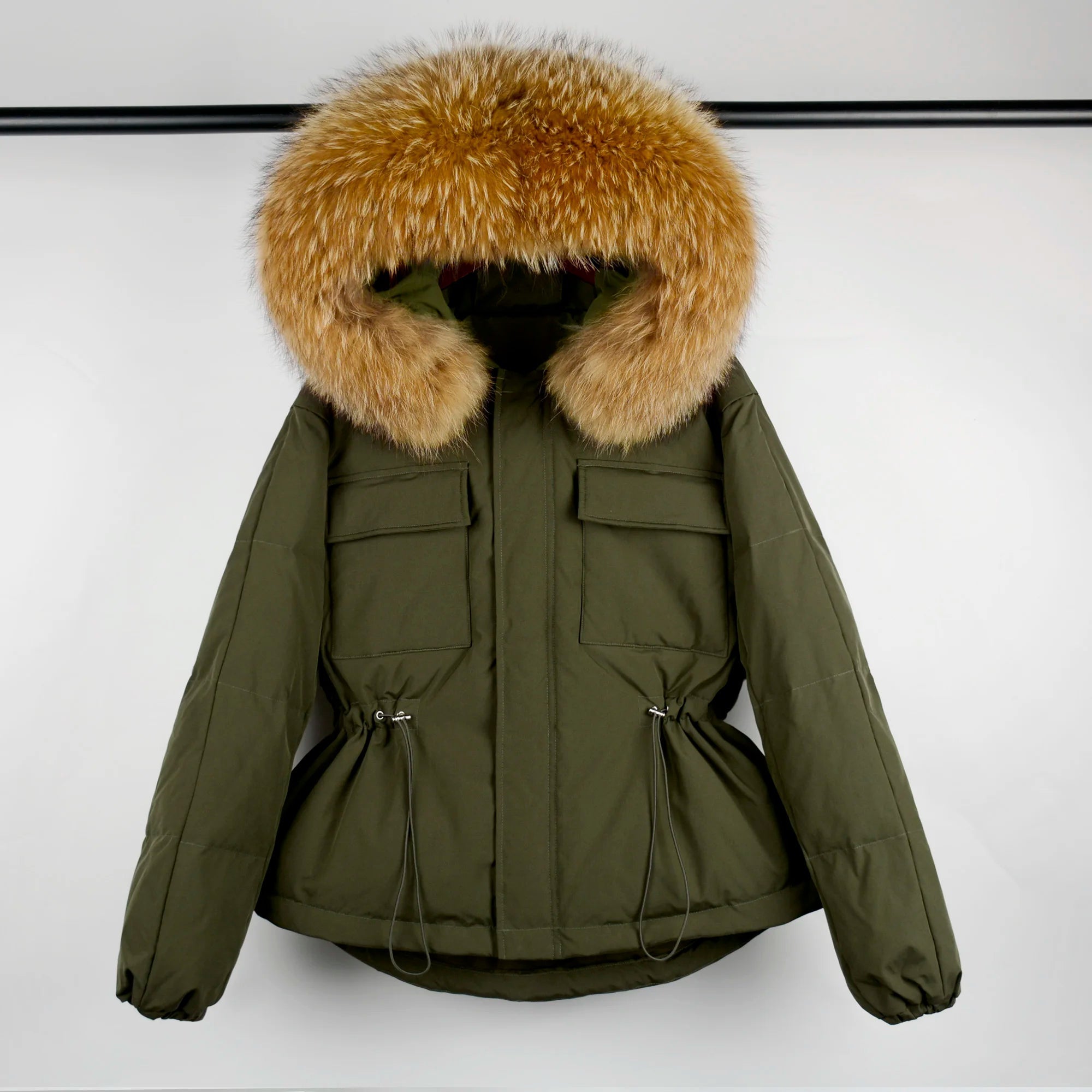 Amelie Fleur Luxe frosty down jacket