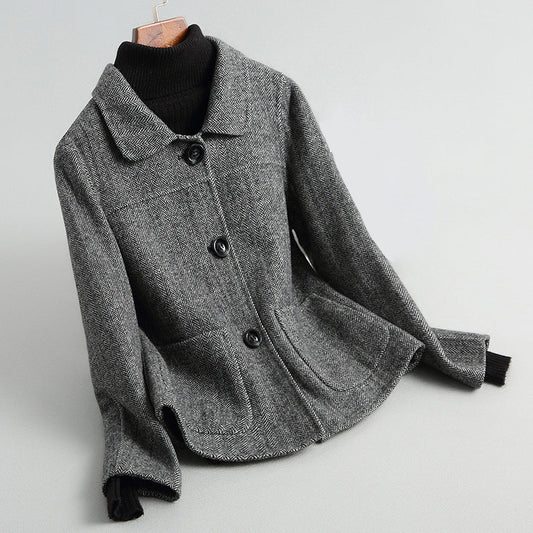 Amelie Fleur Nostalgic Wool Coat