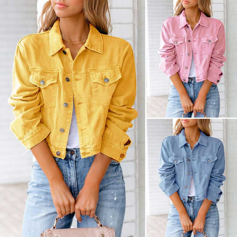 Amelie Fleur Petals Denim Jacket