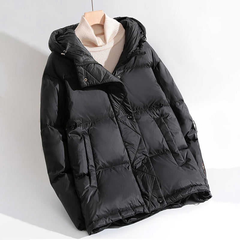 Amelie Fleur Quilted Down Jacket