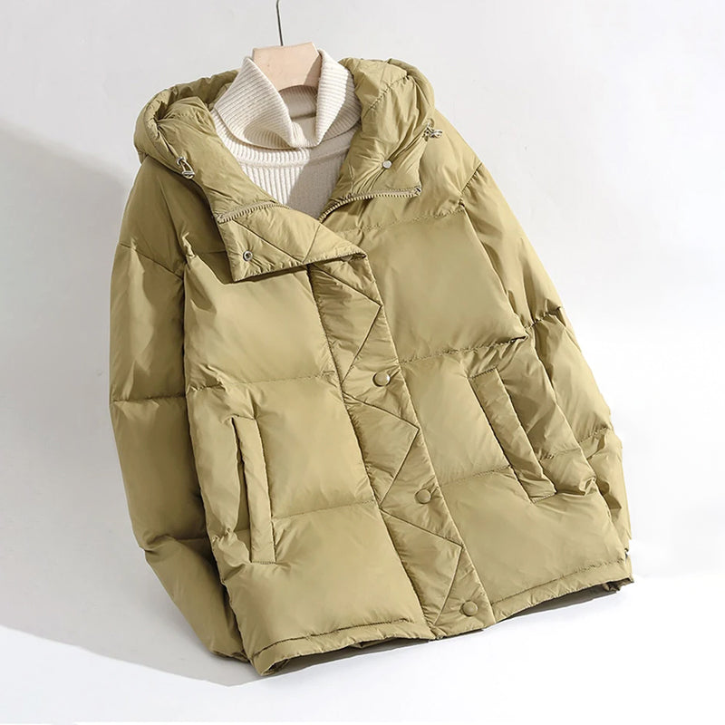 Amelie Fleur Quilted Down Jacket