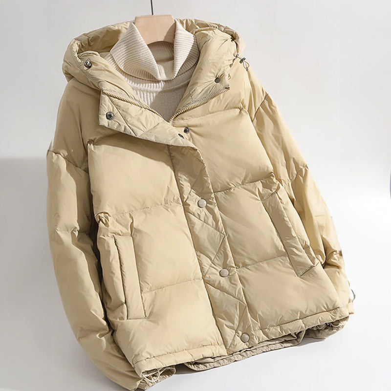 Amelie Fleur Quilted Down Jacket