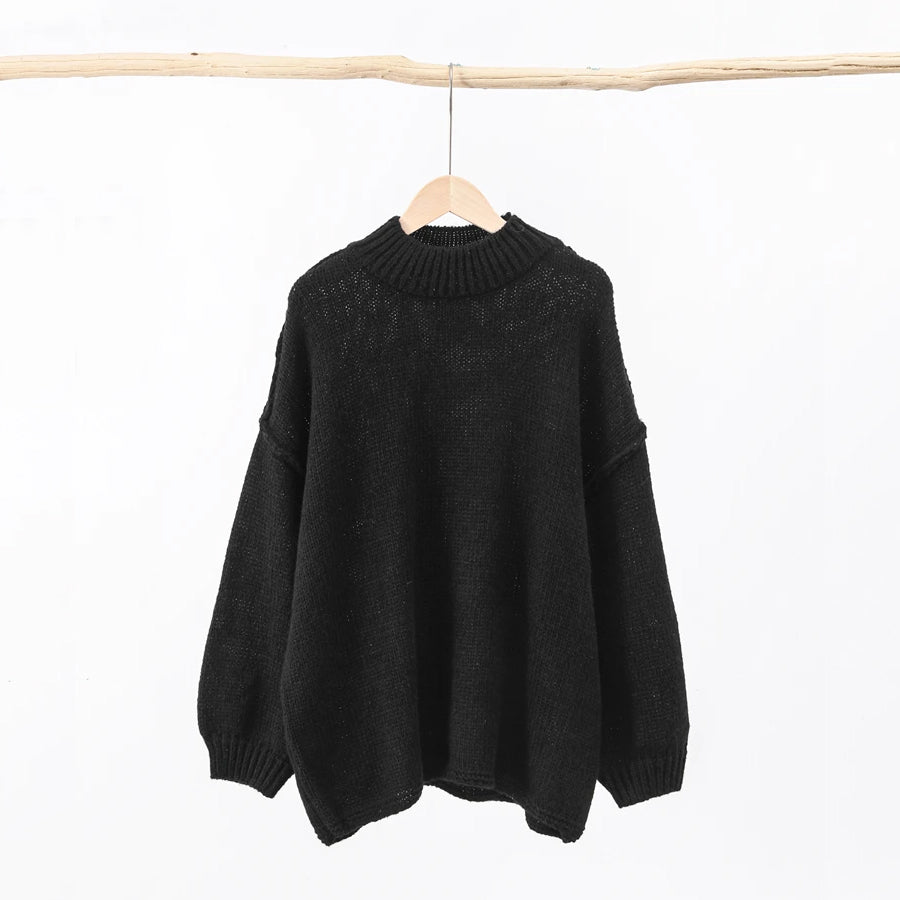 Amelie Fleur Refined Knit Sweater