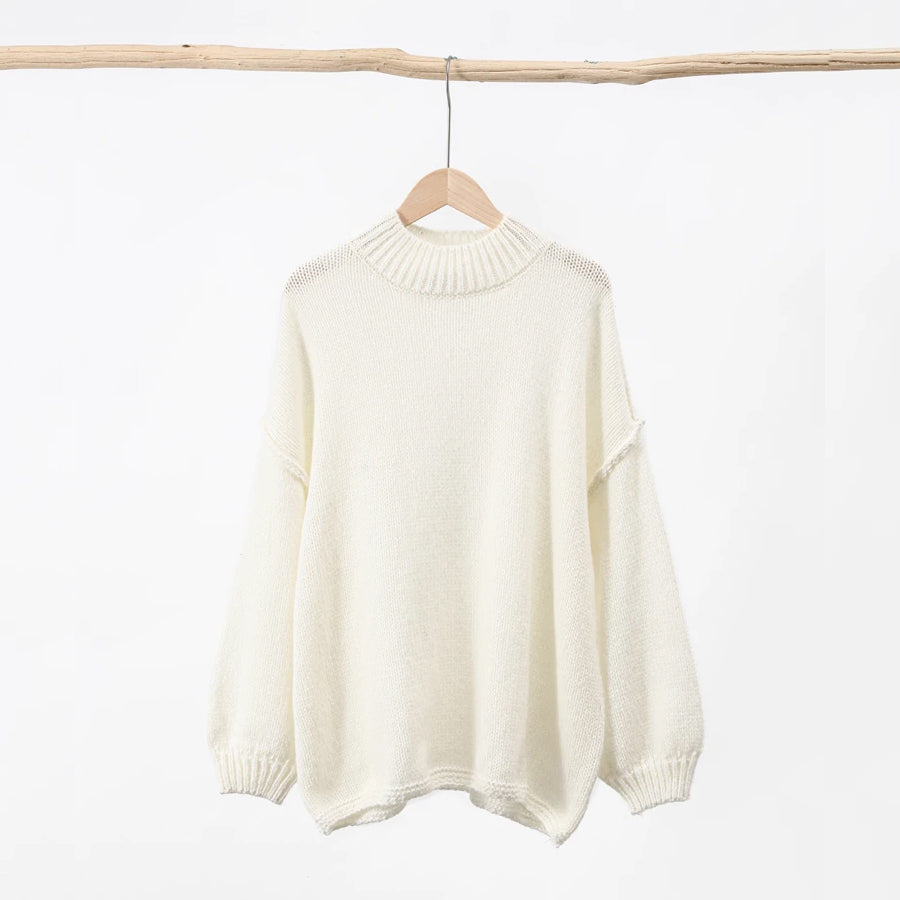 Amelie Fleur Refined Knit Sweater – Infinityloyal