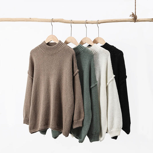 Amelie Fleur Refined Knit Sweater