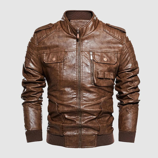 Ben Smith Biker Leather Jacket