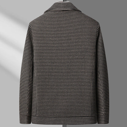 Ben Smith Herringbone Elegant Coat