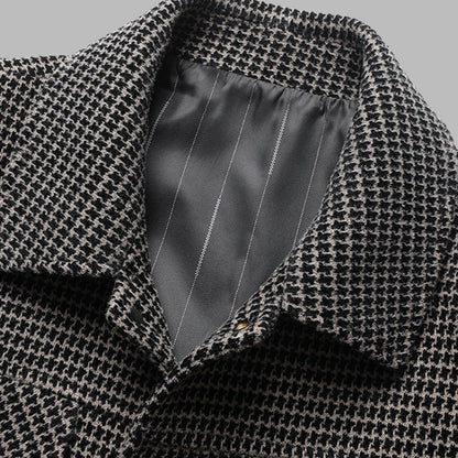 Ben Smith Herringbone Elegant Coat