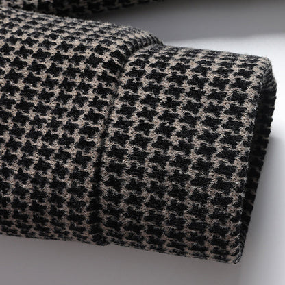 Ben Smith Herringbone Elegant Coat