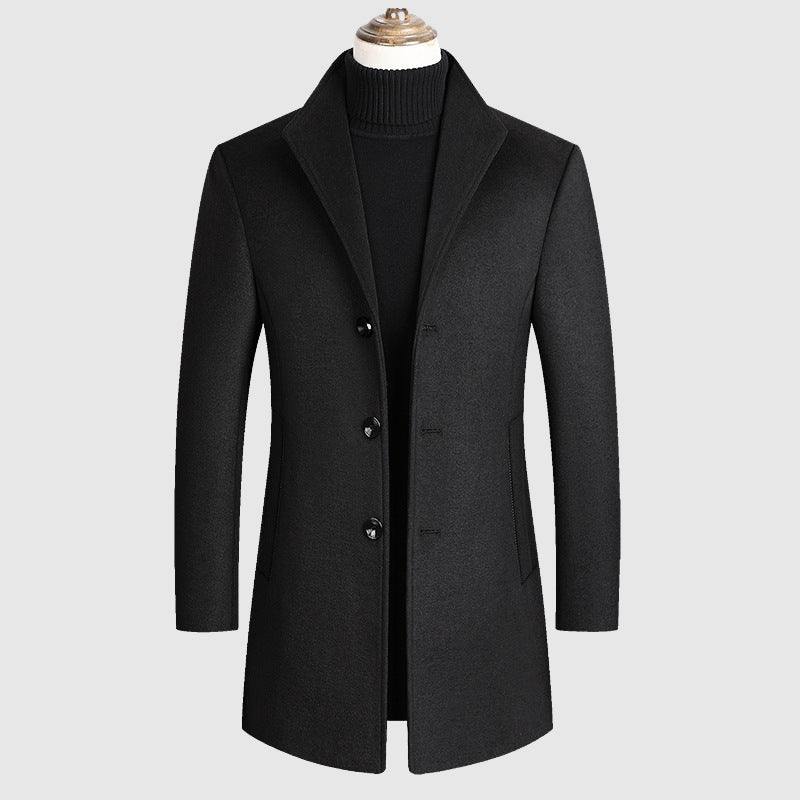 Ben Smith London Classic Wool Coat