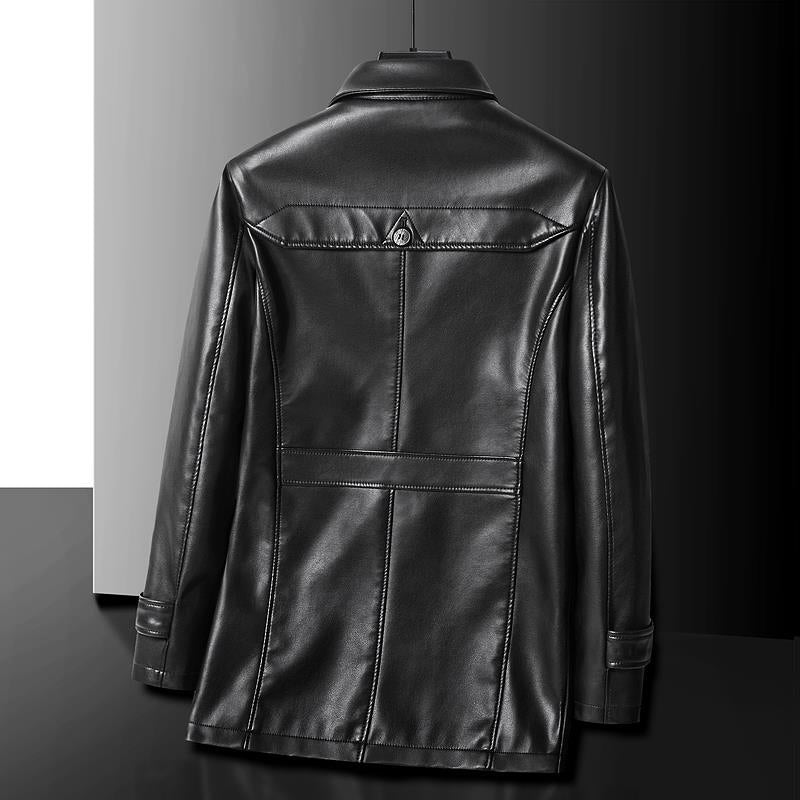 Ben Smith Mid Length Leather Jacket