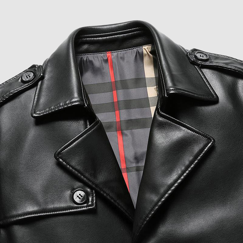 Ben Smith Mid Length Leather Jacket