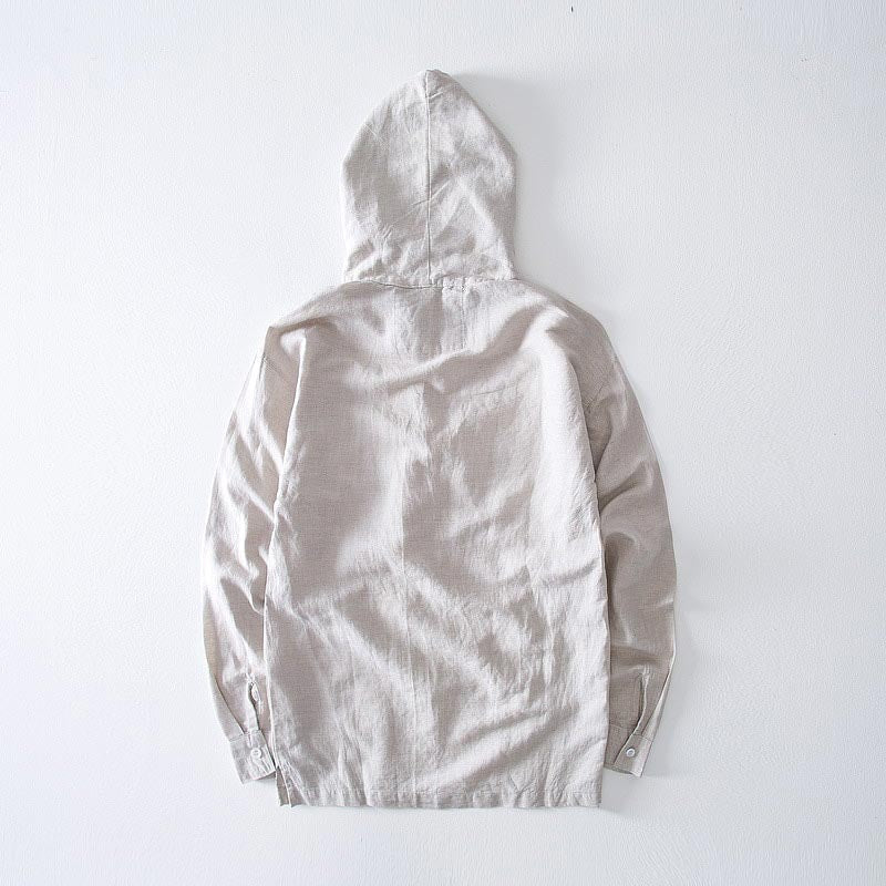 Ben Smith Provence Linen Hoodie