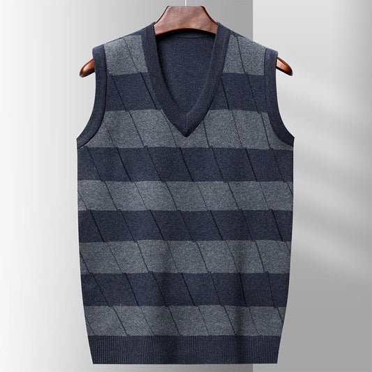 Ben Smith Striped Wool Vest