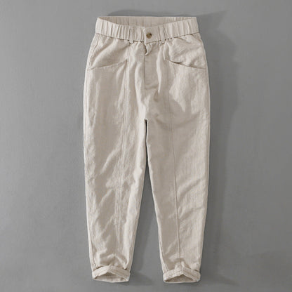 Breezy Linen Summer Trousers