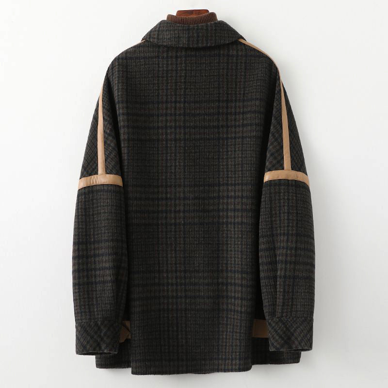 Calerno Plaid Mid-Lenght Coat