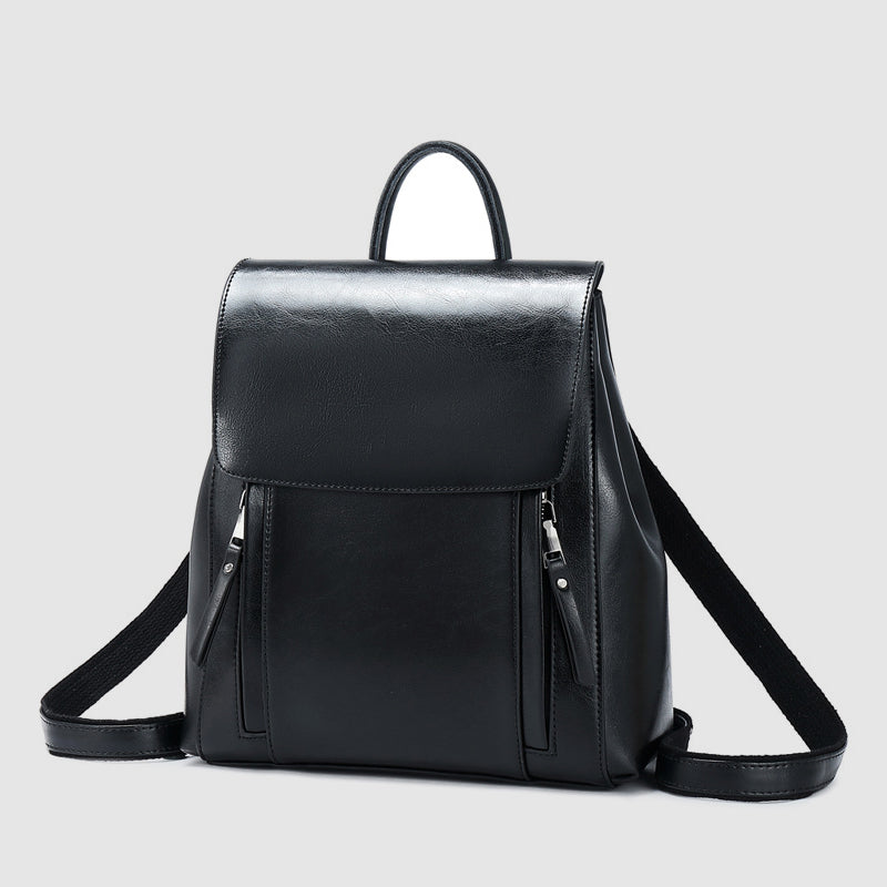 Chloe Marie Polished Leather Backpack