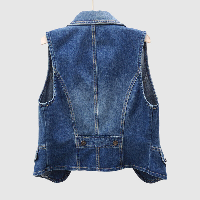 Chloe Marie Urban Denim Vest