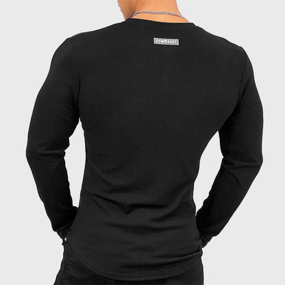 Chris Athletic-Fit Henley Shirt