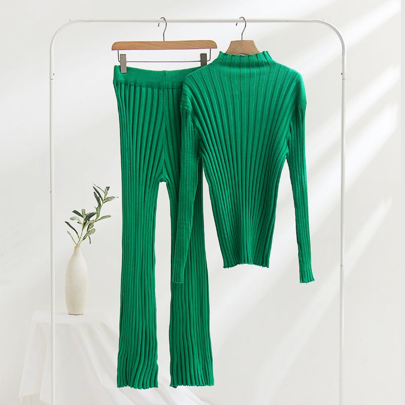 Claire Laurent Knitted Matching Set