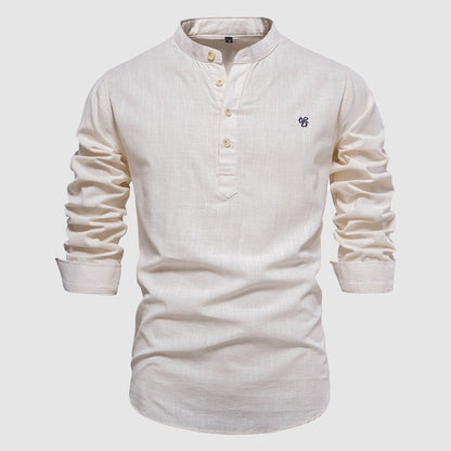 D'Azur Cotton Spring Shirt