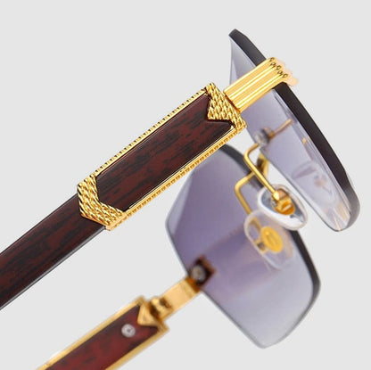 Drip Rimless Sunglasses