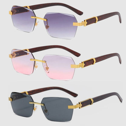 Drip Rimless Sunglasses