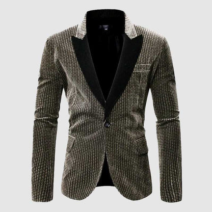 Elvis Plaid Blazer