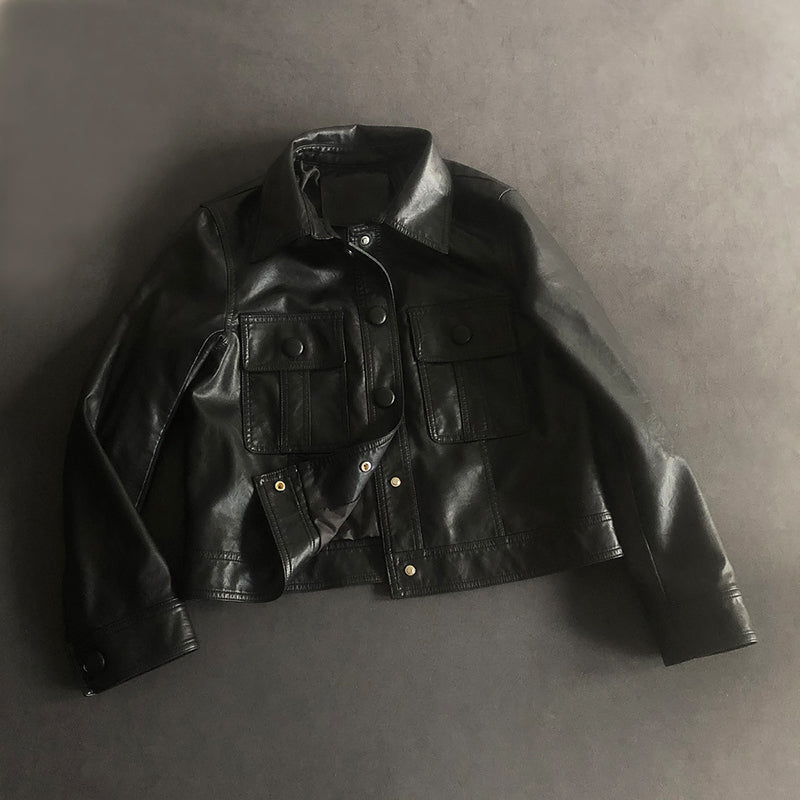 Emie Daly Stylish Leather Jacket