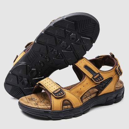 ExtraDurable Genuine Leather Sandals