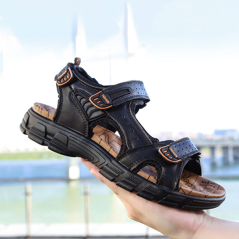 ExtraDurable Genuine Leather Sandals