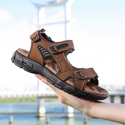 ExtraDurable Genuine Leather Sandals