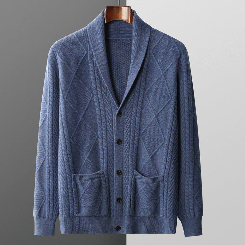 Franco Bianchi Signature Wool Cardigan