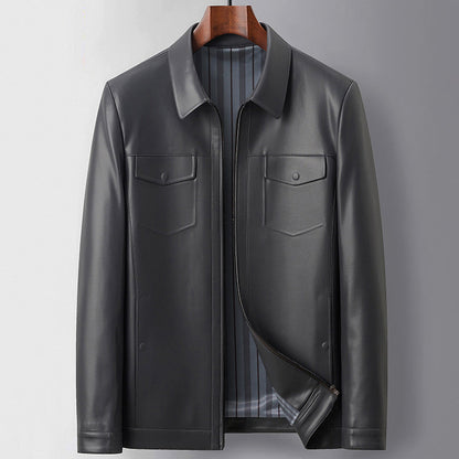 Gary Hollings Leather Jacket