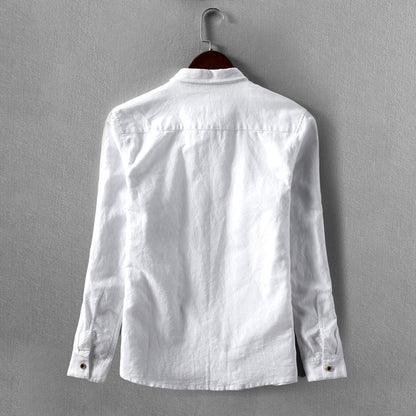 Greenwood Long Sleeve Linen Shirt