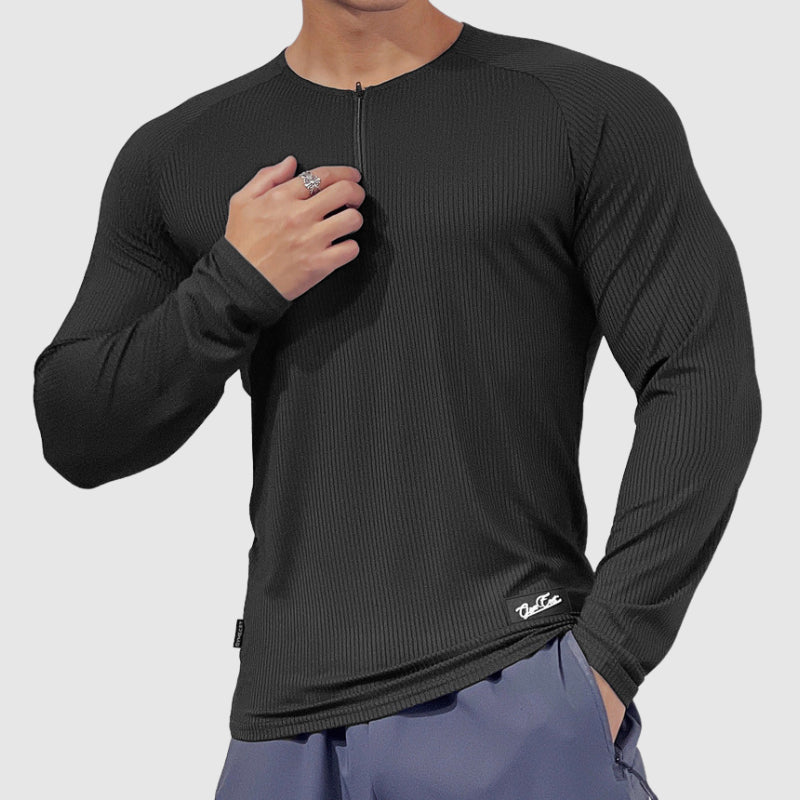 Hansley Zip Up Gym Shirt