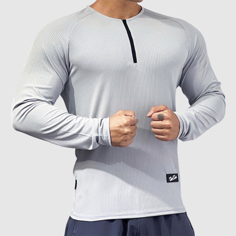 Hansley Zip Up Gym Shirt