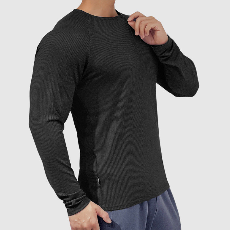 Hansley Zip Up Gym Shirt