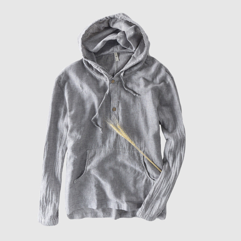 Hawaii Dawn Linen Hoodie