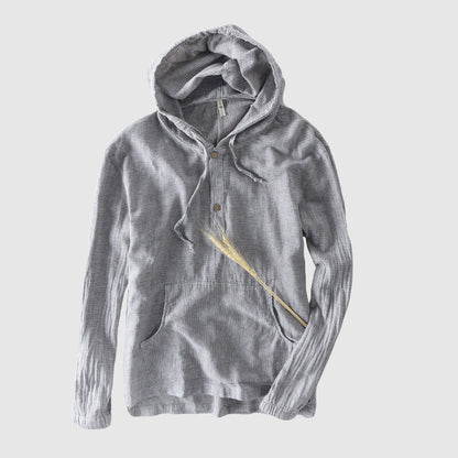 Hawaii Dawn Linen Hoodie