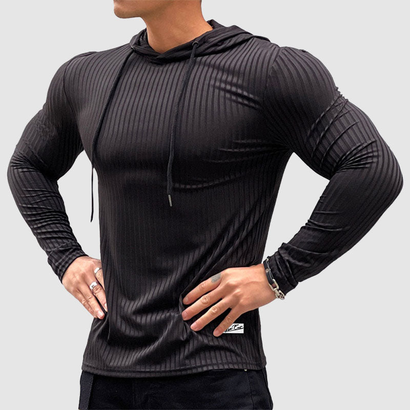 Hustle Athletic-Fit Compression Hoodie