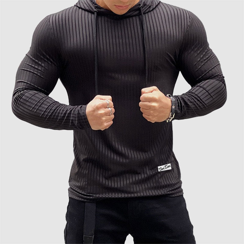 Hustle Athletic-Fit Compression Hoodie