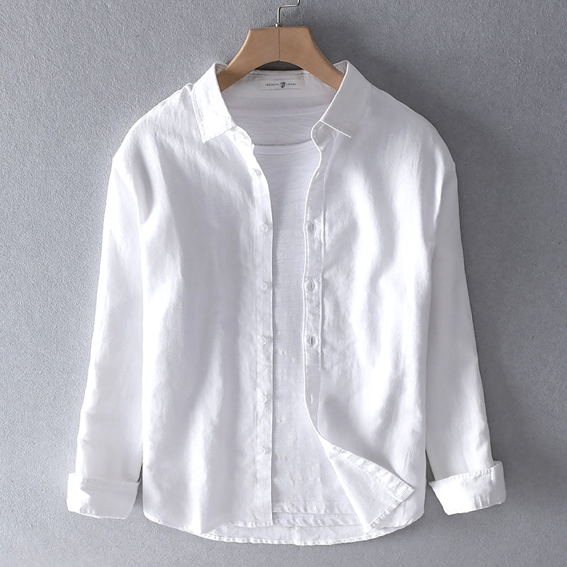 Jack Washington Casual Cotton Linen Shirt