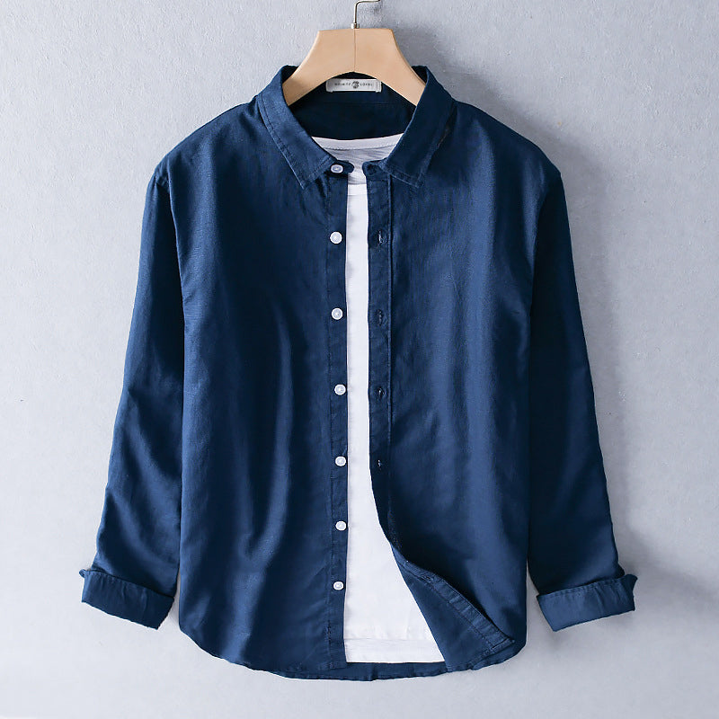 Jack Washington Casual Cotton Linen Shirt