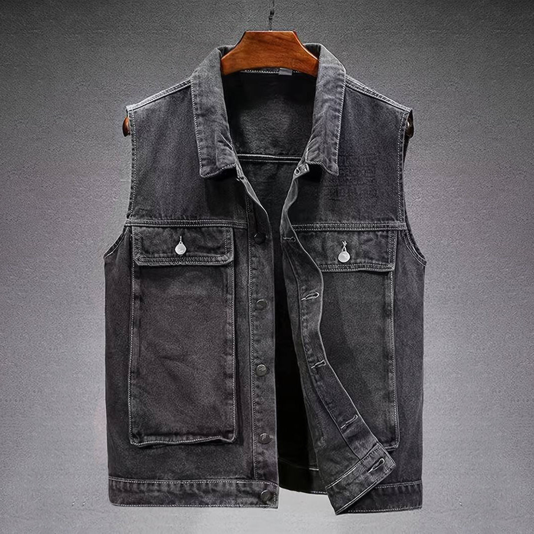 Jack Washington Casual Denim Vest